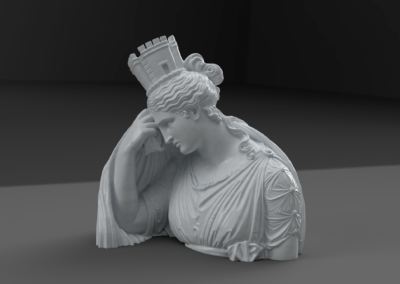 Computer rendering of Lady Italia